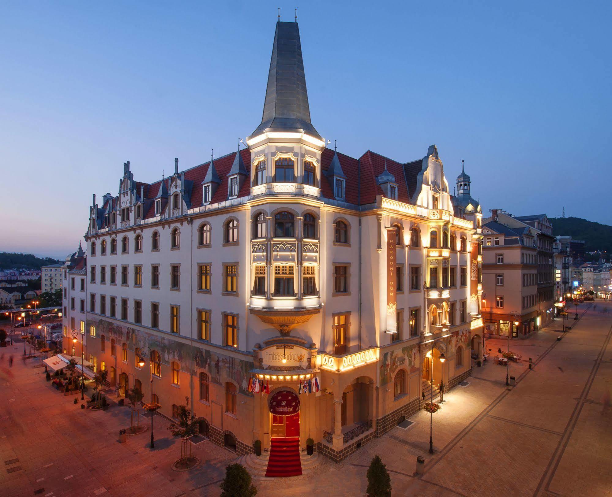 קרלובי וארי Grandhotel Ambassador Narodni Dum מראה חיצוני תמונה